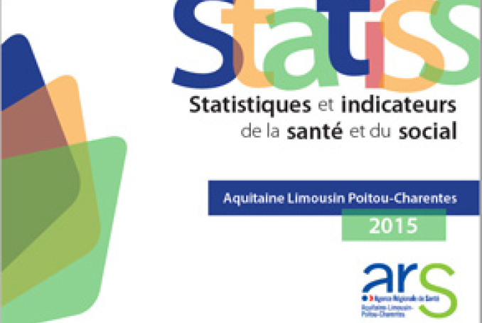 Publications - Couverture du STATISS 2015 de l'ARS Nouvelle-Aquitaine