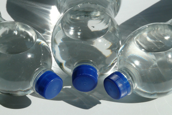 Photo bouteilles d'eau 