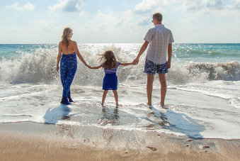 Photo Famille à la plage