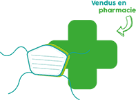 Illustration Vente masque en pharmacie
