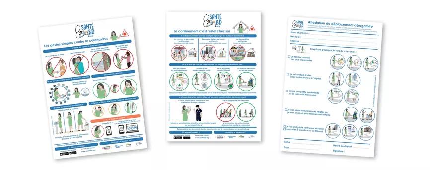 Visuel Coronavirus - Supports FALC