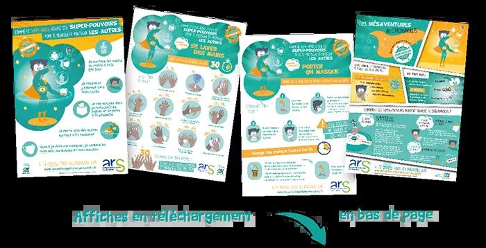 Visuel COVID-19 supports enfants