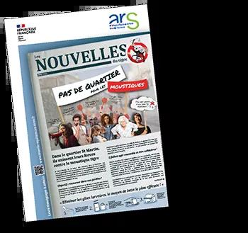 visuel affiche campagne "Pas de quartier pour les moustiques"