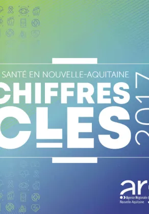 Couverture "La santé Nouvelle-Aquitaine 2017 - Chiffres clés" Vignette