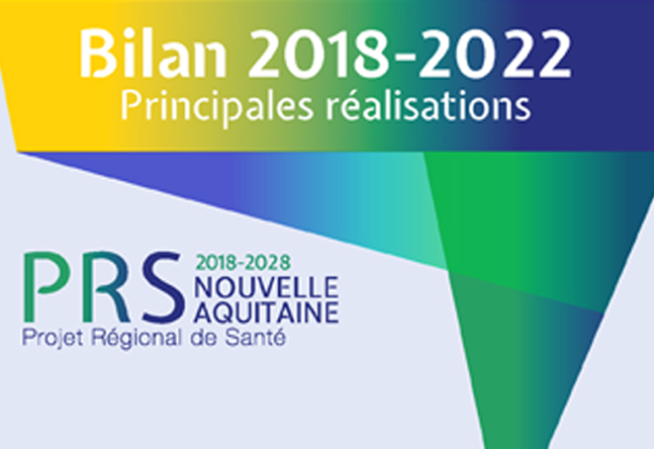 Visuel Bilan 2018-2022 du Projet Régional de Santé (PRS)