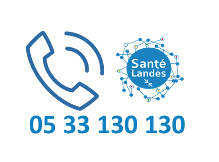 Image Santé Landes Numéro de la plateforme