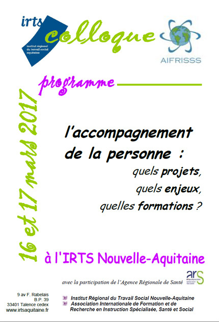 Image couverture du programme colloque IRTS du 16-17 mars 2017