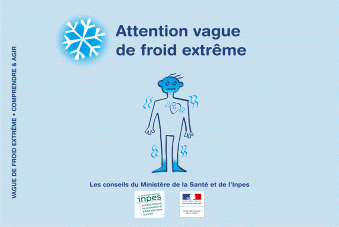 Affiche Grand froid - froid extrême