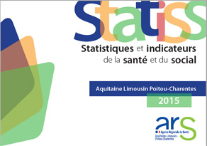 Publications - Couverture du STATISS 2015 de l'ARS Nouvelle-Aquitaine