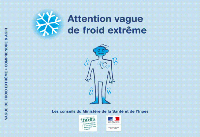Affiche Grand froid - froid extrême