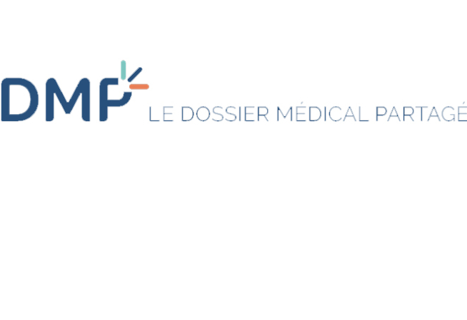 Logo du Dosier mécial partagé (DMP)