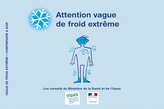 Affiche Grand froid - froid extrême