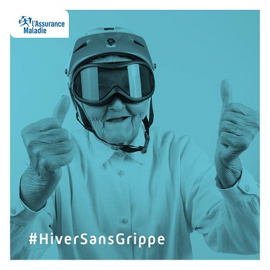 Image "Hiver sans grippe personne âgée"
