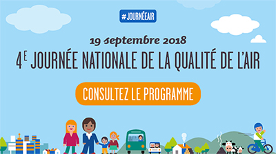 Programme Journée nationale qualité de l'air - 19 septembre 2018