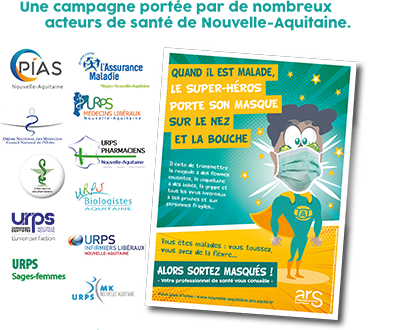 Partenaires de la campagne masque rougeole