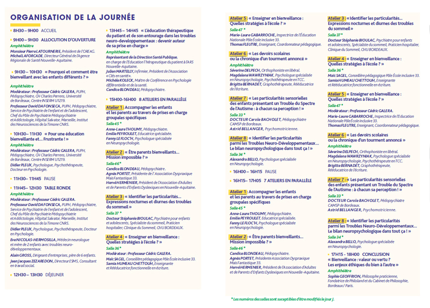 Visuel Programme du colloque OREAG du 03/10/2019
