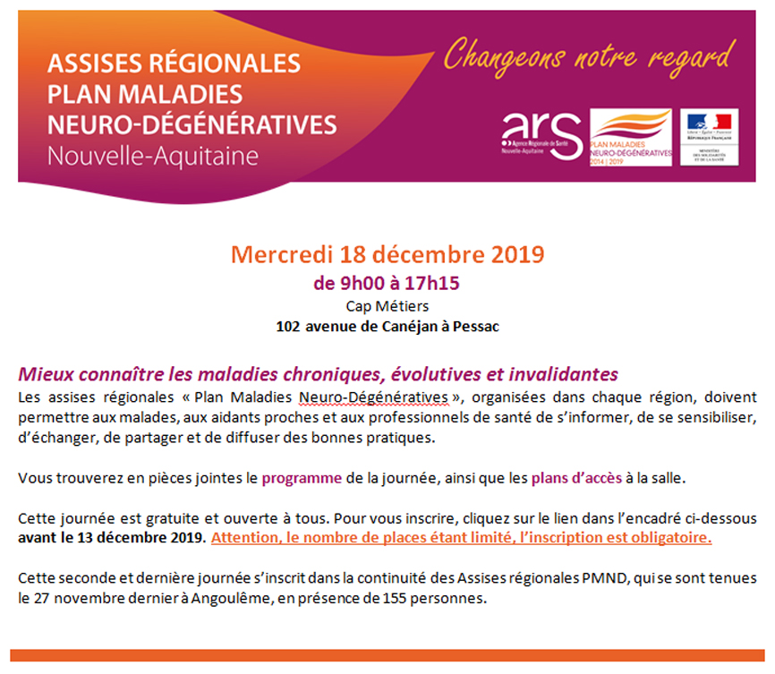Visuel Invitation PMND 18/12/2019 à Pessac