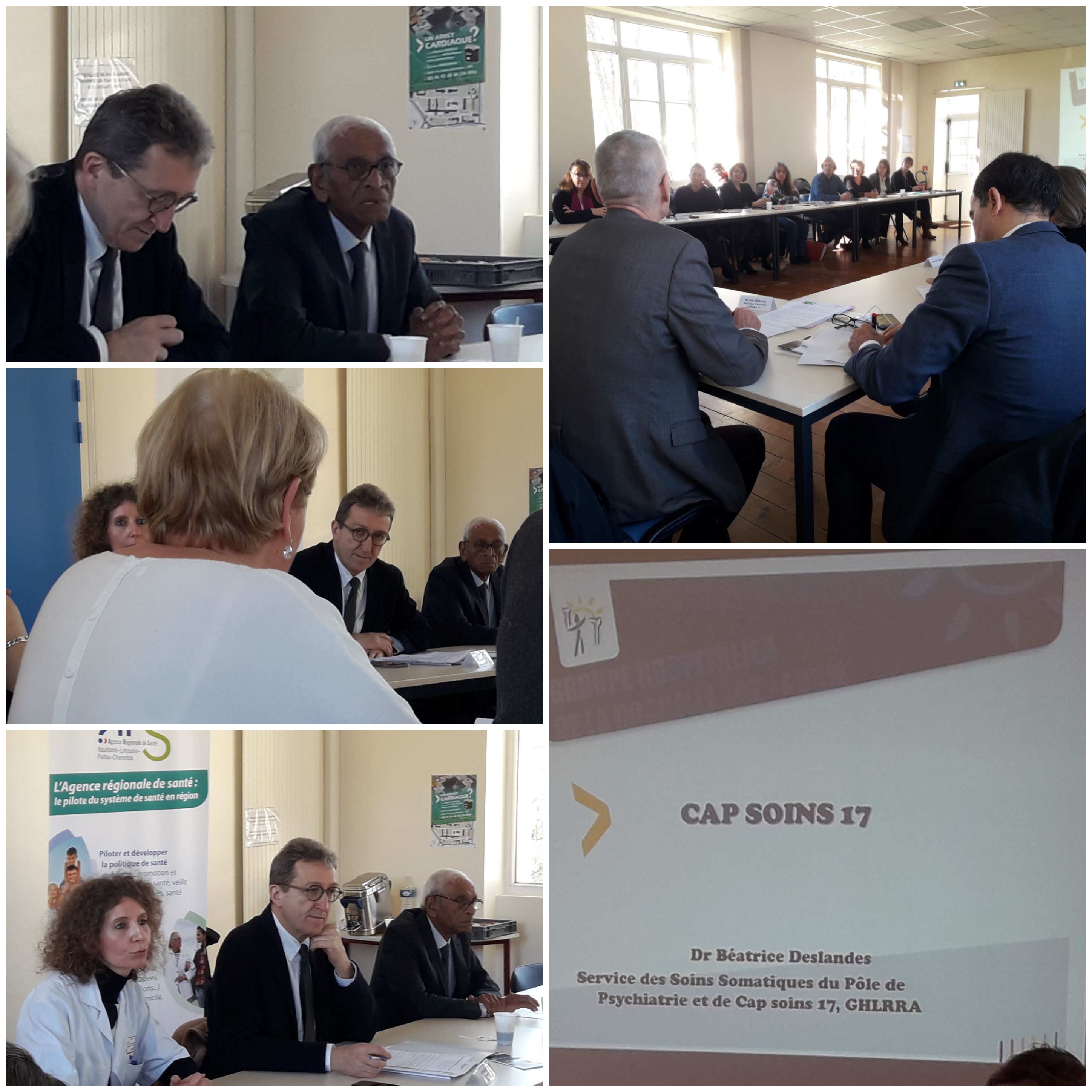 Visuel - Collage photos - Réunion Cap Soins 17 - 06.02.2020