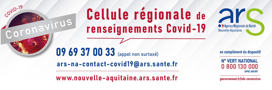 Visuel Coronavirus - Cellule régionale