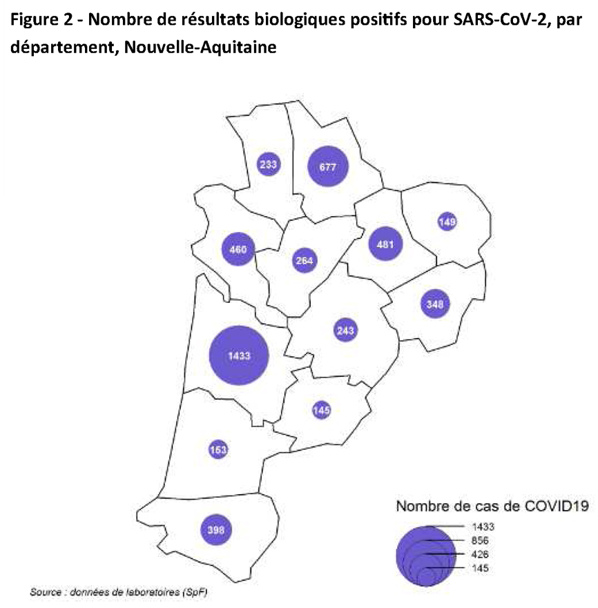 Carte Cas COVID-19 du 22/05/2020