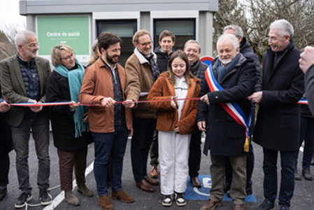 Médecins solidaires à Ajain du 25/02/2023 - Inauguration sans DG