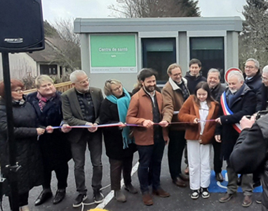 Médecins solidaires à Ajain du 25/02/2023 - Inauguration avec DG