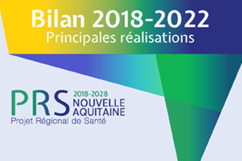 Visuel Bilan 2018-2022 du Projet Régional de Santé (PRS)
