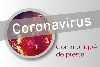 Visuel COVID-19 / Coronavirus - Communiqué de presse