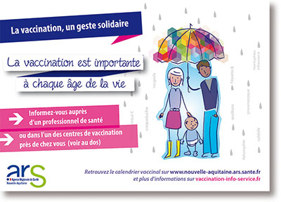 Image carte postale vaccination