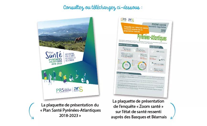 Visuel PTS et Zoom santé 2018 Pyrénées-Atlantiques (64)
