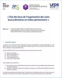 Visuel 2021 Enquête bucco-dentaire détention