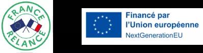 Bandeau logos "France Relance" et "Financé par l'UE"