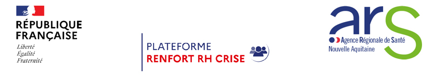 Visuel du bandeau des logos du CP Plateforme RH du 21/07/2022