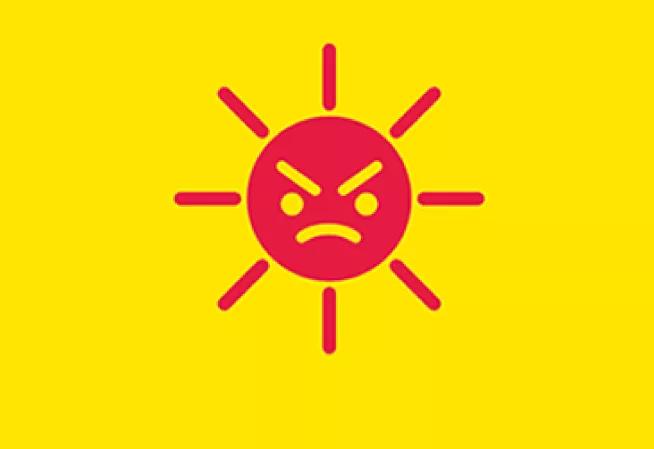 Canicule, fortes chaleurs : soleil méchant