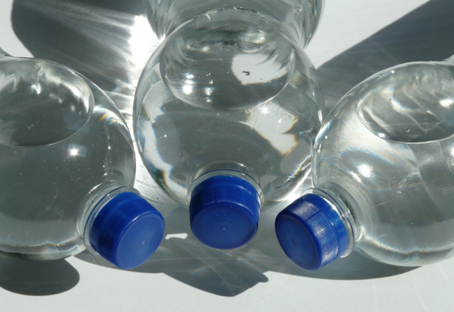Photo bouteilles d'eau 