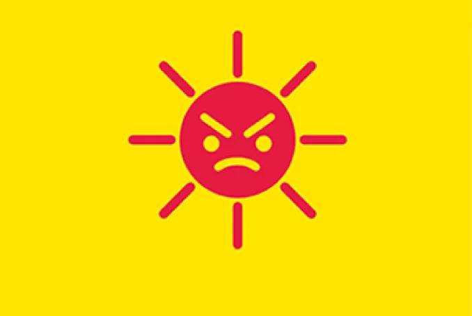 Canicule, fortes chaleurs : soleil méchant