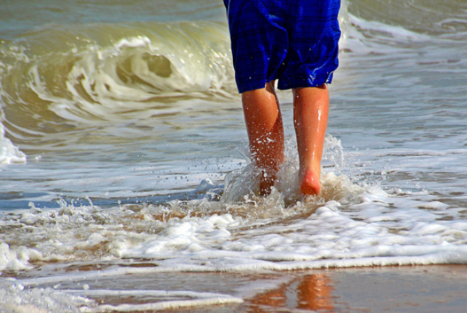 Photo enfant baignade