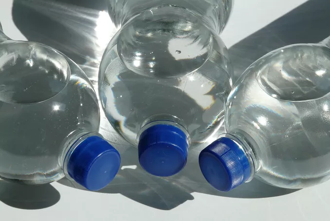 Photo bouteilles d'eau
