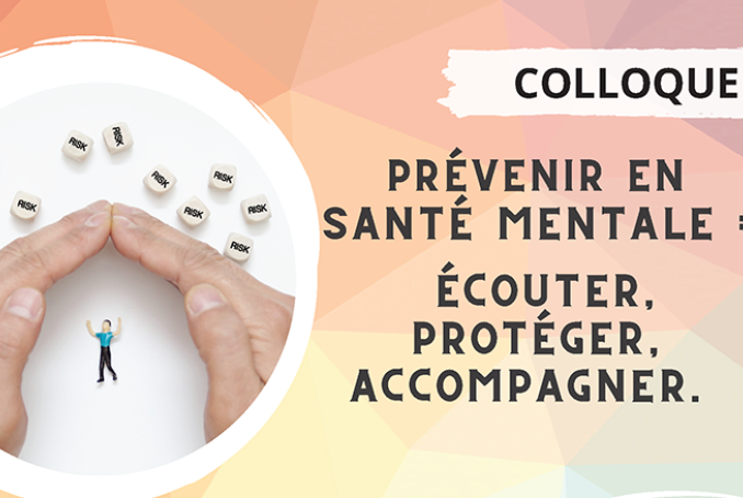 Vignette présentant la thématique du colloque en santé mentale de Mussidan en Dordogne